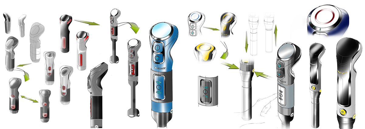 industrial design，Kitchen supplies，Electric Blender，Handheld device，Arcelic，